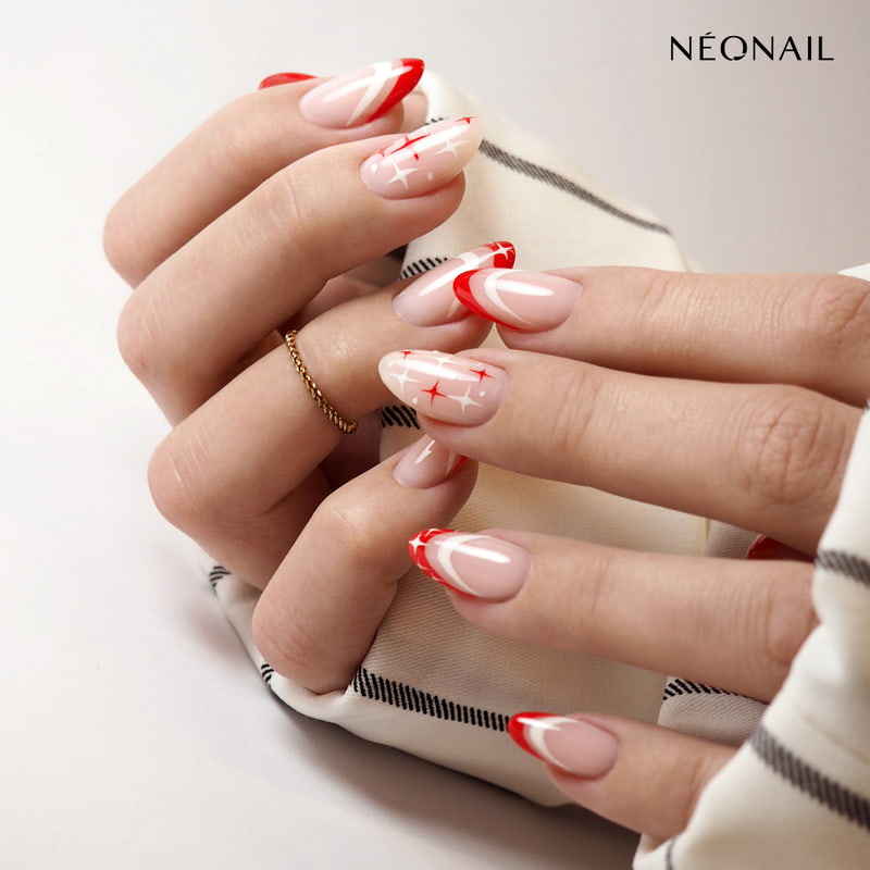Christmas French Mani