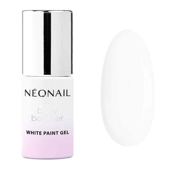 Paint UV/LED Gel 6,5 ml - Baby Boomer White Paint Gel