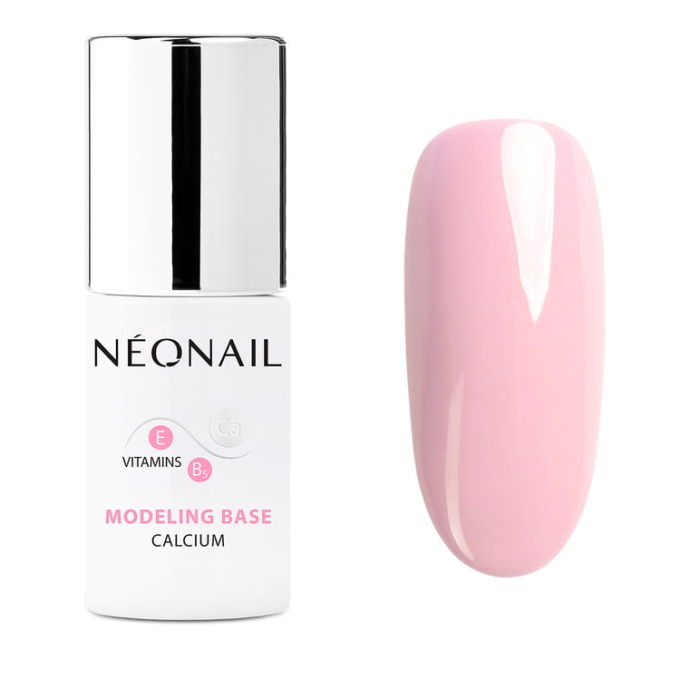 Gellak 7,2 ml - Modeling Base Calcium - Blush Boomer